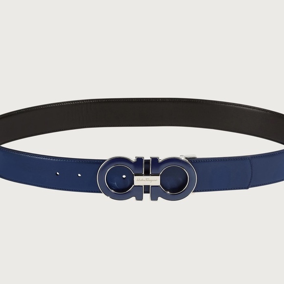 REVERSIBLE AND ADJUSTABLE GANCINI BELT - Picture 1 of 6